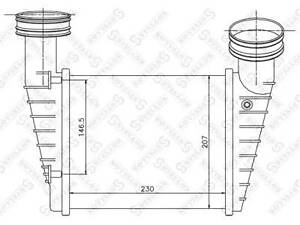 Теплообменник на Passat B5, Superb