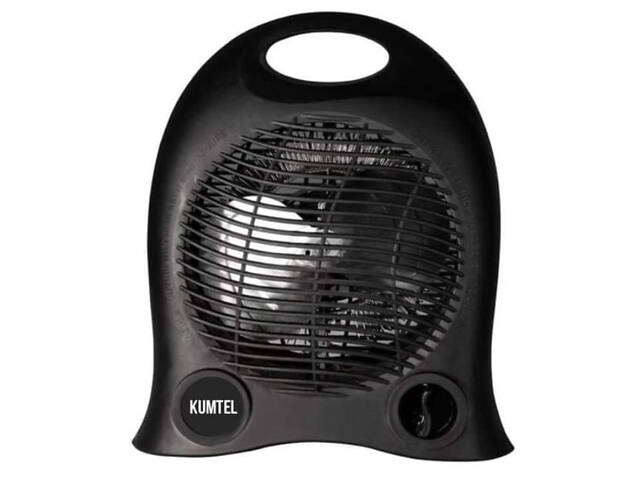 Тепловентилятор Kumtel KS-LX6441-blaСk 2000 Вт чорний - Фото 1