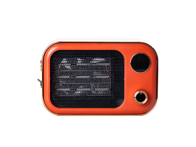 Тепловентилятор SmartX 1200W White обігрівач електричний Жовтогарячий - Фото 1