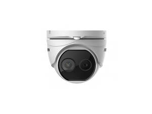 Тепловізійна Двоспектральна Купольна Камера Hikvision DS-2TD1217B-6/PA