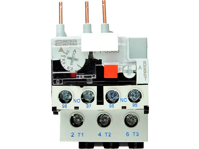 Тепловое реле для ПМ-0 0.63-1А [A0040060052] PT-0305 (JR28-25K 0305) АСКО - Фото 1