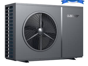 Тепловой насос воздух-вода Бытовой инверторный моноблочный ZELKO ZE12HC (12 кВт) Агрегат- Mitsubishi