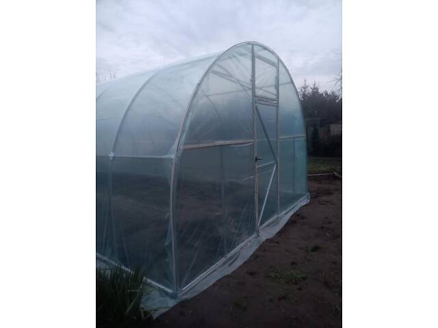 Теплиця 'Файна' 3 х 6 м, (труба оцинкована 30х20 мм.), повний комплект 'Преміум', плівка UV-4, 100 мкм. - Фото 10