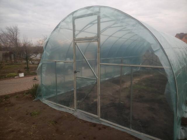 Теплиця 'Файна+' 4 х 12 м, (труба оцинкована 30х20 мм.), повний комплект 'Стандарт', плівка UV-4, 100 мкм. - Фото 8