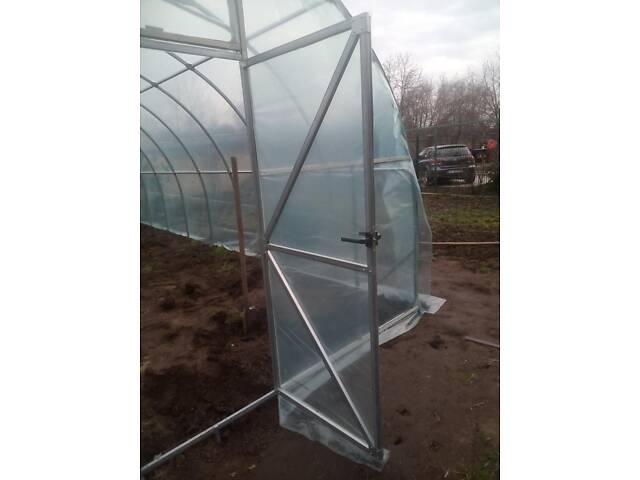 Теплиця 'Файна+' 4 х 6 м, (труба оцинкована 30х20 мм.), повний комплект 'Преміум', плівка UV-4, 100 мкм. - Фото 4