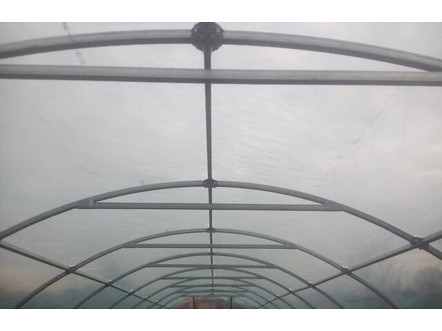 Теплиця 'Файна+' 4 х 6 м, (труба оцинкована 30х20 мм.), повний комплект 'Преміум', плівка UV-4, 100 мкм. - Фото 6