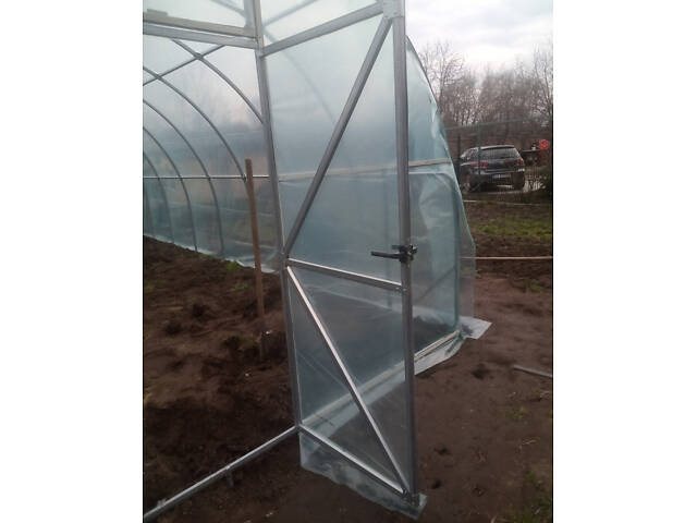 Теплиця 'Файна+' 4 х 6 м, (труба оцинкована 30х20 мм.), повний комплект 'Преміум', плівка UV-4, 100 мкм. - Фото 9