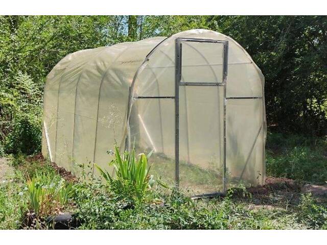 Теплиця 'Косичка' 2 х 4 м (труба оцинкована 20х20), повний комплект 'Преміум', плівка UV-4, 100 мкм. - Фото 7