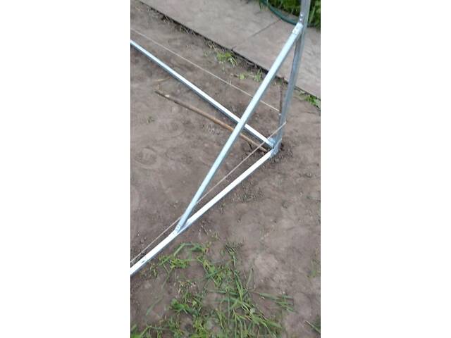 Теплиця 'Косичка' 2 х 5 м, (труба оцинкована 20х20), повний комплект 'Преміум', плівка UV-6, 150 мкм. - Фото 8