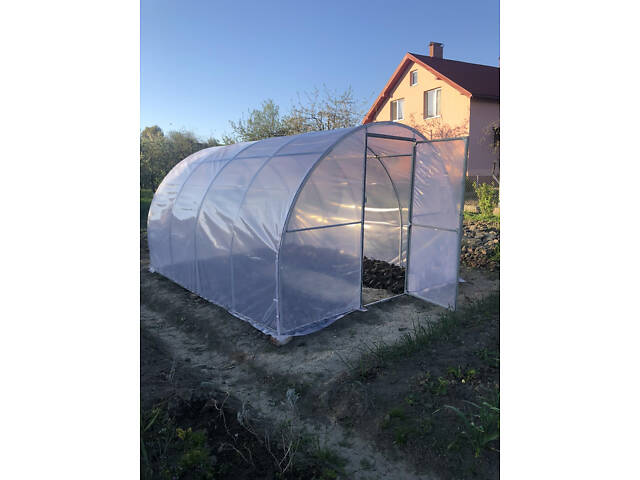 Теплиця 'Косичка' 2 х 6 м (труба оцинкована 20х20), повний комплект 'Стандарт', плівка UV-4, 120 мкм. - Фото 8