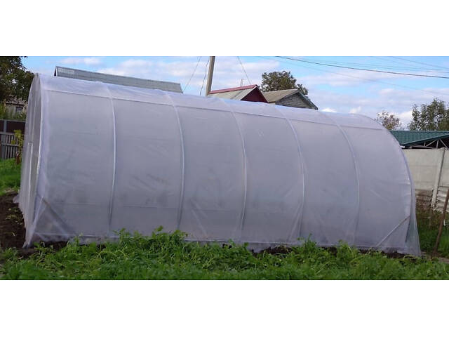 Теплиця 'Косичка' 2 х 6 м (труба оцинкована 20х20), повний комплект 'Преміум', плівка UV-4, 100 мкм. - Фото 5