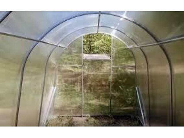 Теплиця 'Косичка' 2 х 8 м (труба оцинкована 20х20), повний комплект 'Преміум', плівка UV-4, 100 мкм. - Фото 2