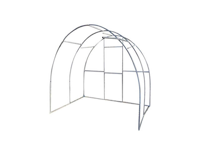 Теплиця 'Косичка' 2 х 8 м (труба оцинкована 20х20), повний комплект 'Преміум', плівка UV-4, 100 мкм. - Фото 3