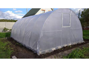 Теплица 'Косиця' 3 х 6 м, (труба оцинкована 20х20 мм.), повний комплект 'Преміум', плівка UV-4, 100 мкм.