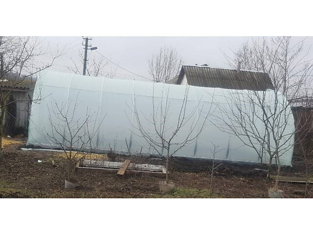 Теплиця 'Косиця' 4 х 12 м, (труба оцинкована 20х20 мм.), повний комплект 'Преміум', плівка UV-4, 100 мкм. - Фото 2