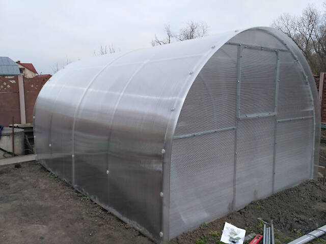 Теплиця 'Косиця' 4 х 8 м, (труба оцинкована 20х20 мм.), повний комплект 'Стандарт', плівка UV-4, 100 мкм. - Фото 3
