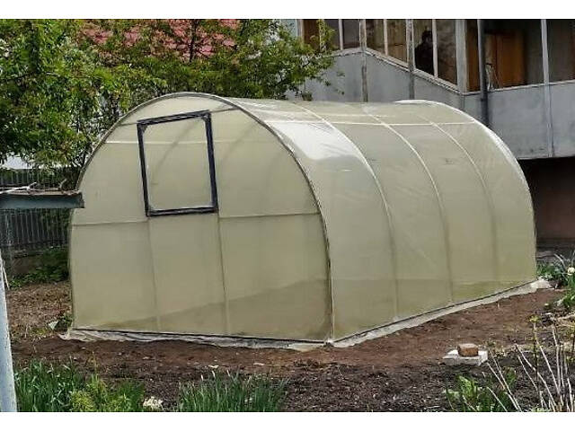 Теплиця 'Маївка' 3 х 4 м, (труба оцинкована 30х20 мм.), повний комплект 'Преміум', плівка UV-4, 100 мкм. - Фото 8
