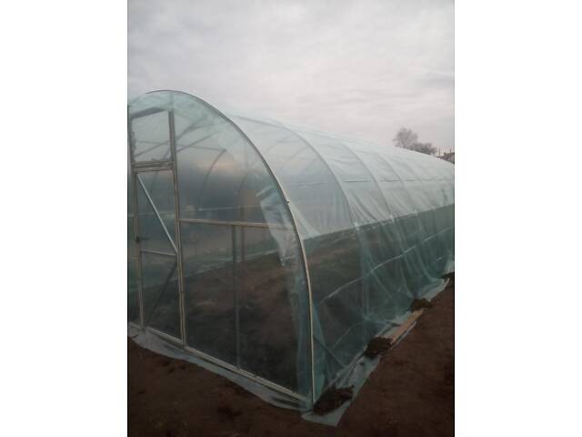 Теплиця 'Маївка' 4 х 12 м, (труба оцинкована 30х20 мм.), повний комплект 'Преміум', плівка UV-4, 100 мкм. - Фото 7