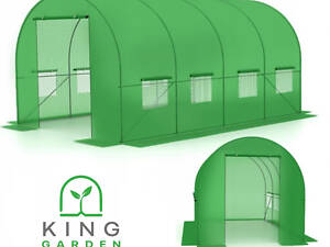 Теплиця, парник для городу та саду King Garden з вікнами 10м² 400х250х200