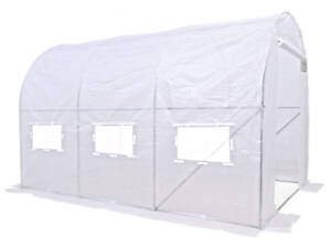 Теплиця садова, парник Польща 2х3х2м біла 6м2