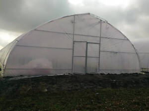 Теплиця 'Західна-8х10' 8х10х3,5м + плівка 150 мкм+ зигзаг профіль