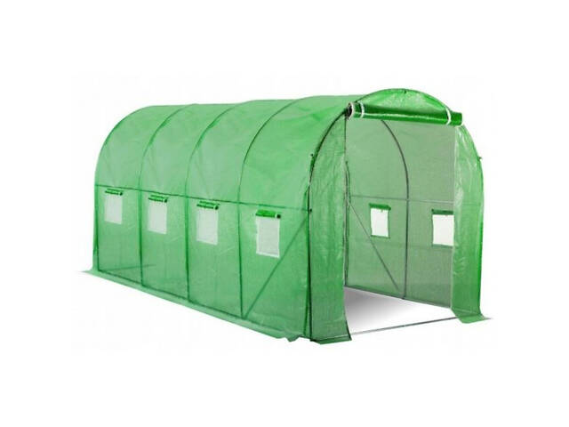 Теплиця садова парник для городу з вікнами Bonro UP-10м2 - Фото 1