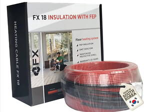 Теплый пол электрический 10-12м2(100 мп) 1800 ват Felix FX18 Premium