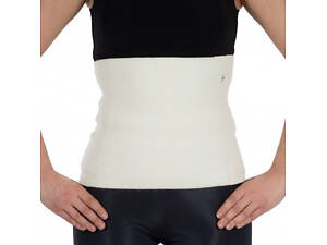 Теплий вовняний бандаж для спини Овечий Prolife SL-11C Преміум, пояс зігріваючий для попереку Розмір L