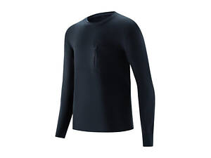 Термо-лонгслів чоловічий Naturehike NH22NY009, зима, розмір XL, чорний