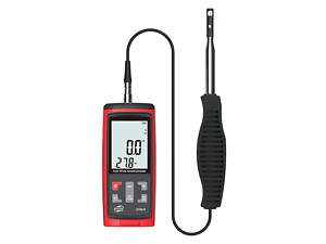 Термоанемометр USB, 0,3-30 м/с, 0-45 °C BENETECH GT8916