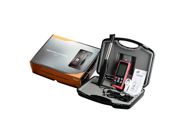 Термоанемометр USB, 0,3-30 м/с, 0-45 °C BENETECH GT8916 - Фото 2