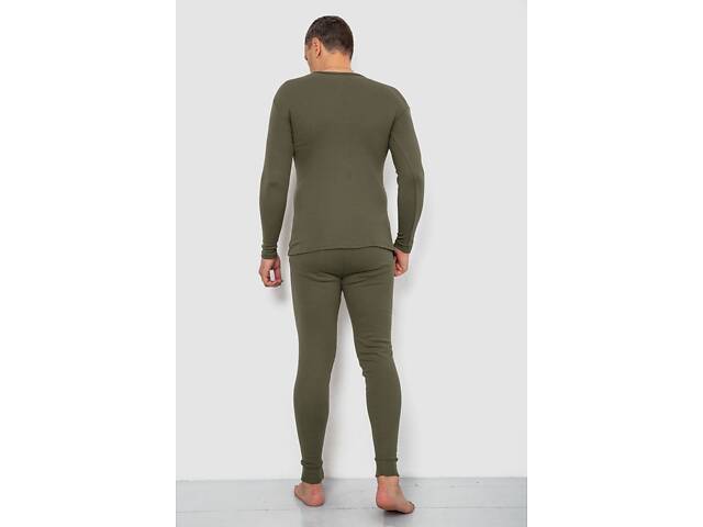 Термобелье мужское на флисе, цвет хаки, 247R003 - Фото 3