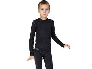 Термофутболка для мальчиков TRB1 TotalFit 124-132 см Темно-серый (06399474)