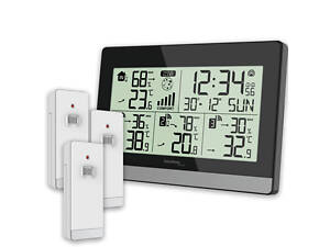 Термогігрометр Technoline WS7065 Black/Silver (WS7065)