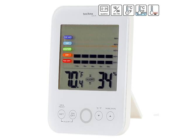 Термогигрометр Technoline WS9422 White (WS9422) - Фото 6