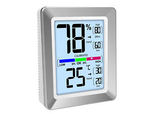 Термогігрометр Technoline WS9460 Silver/White (WS9460)