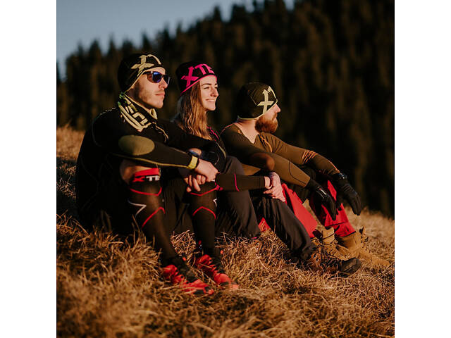 Термокофта с воротничком (лонгслив) X TECH Maglia Race 3 Munica Lunga lupetto Nero L/XL черная - Фото 10