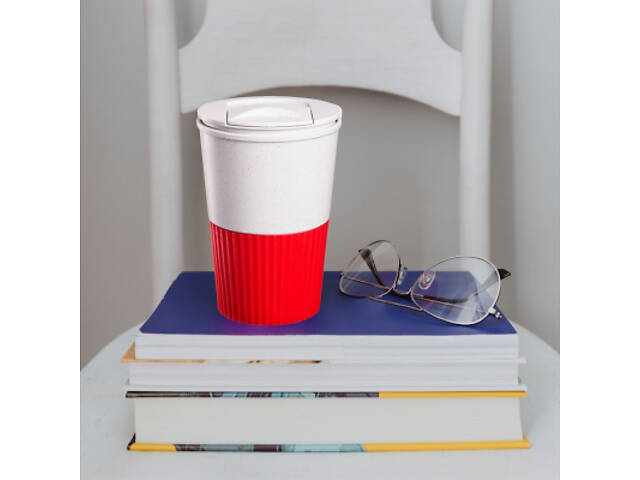 Термокружка Line Art Salta 350 мл червоний (60023219-02) - Фото 5