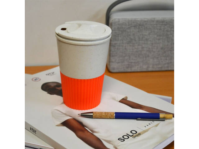 Термокружка Line Art Salta 350 мл помаранчевий (60023219-06) - Фото 4