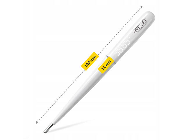 Термометр для тіла 4FIZJO Lite електронний White (P-5905973406642) - Фото 6