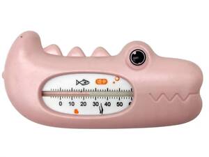 Термометр для води Крокодил (РОЖЕВИЙ)