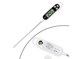 Термометр электронный кухонный с щупом 1.4&quot. ЖК -50~300град TP300
