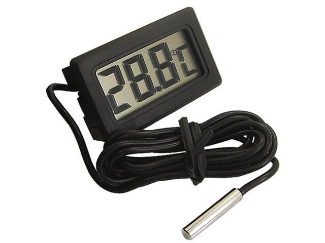 Цифровий термометр MHZ TPM-10 з LCD та виносним датчиком. - Фото 1