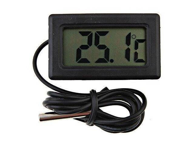 Цифровий термометр MHZ TPM-10 з LCD та виносним датчиком. - Фото 2