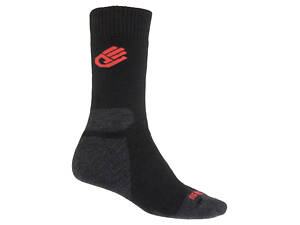 Термоноски Sensor Expedition Merino black/red 13200081, SU41EM-black-red-9-11