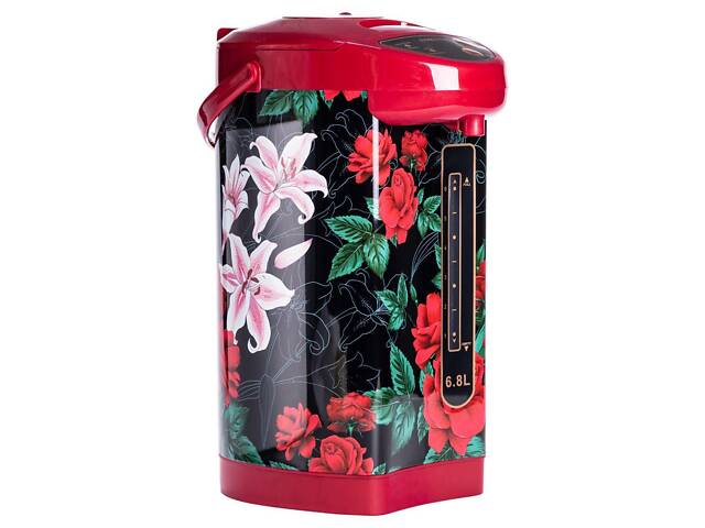 Термопот із функцією підтримки температури 6.8 л чайник термос 1600 Вт Sokany SK-09053 - Фото 7