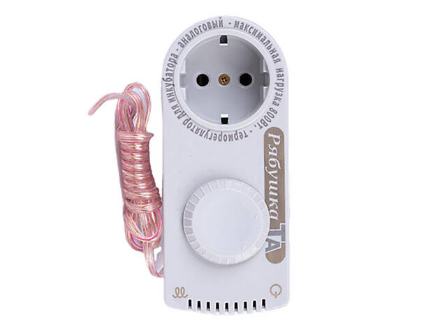 Терморегулятор аналоговый розеточный Рябушка TD для инкубатора - Фото 1