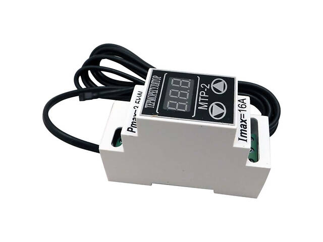 Терморегулятор цифровой МТР-2 - 16A DIN-рейка - Фото 5