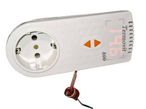 Терморегулятор цифровой розеточный трансформаторный со звуковым сигналом Termovit 800 для инкубатора