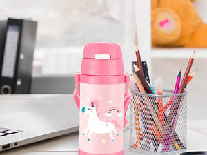 Термос дитячий Maestro Unicorn MR-1640-35-C 350 мл